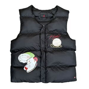 Nike Jordan Artist Series by Jacob Rochester Puffer Vest Men’s Sz M